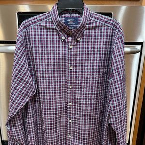 Charles Tyrwhitt “Weekend” plaid button-down shirt